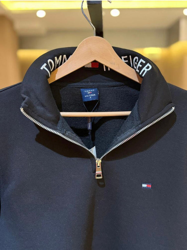 V.D Locaste Fermuarlı Yarım Balıkçı Yaka Sweatshirt