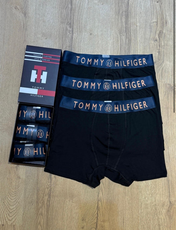 V.D Locaste 3'lü TOMMY HILFIGER Boxer
