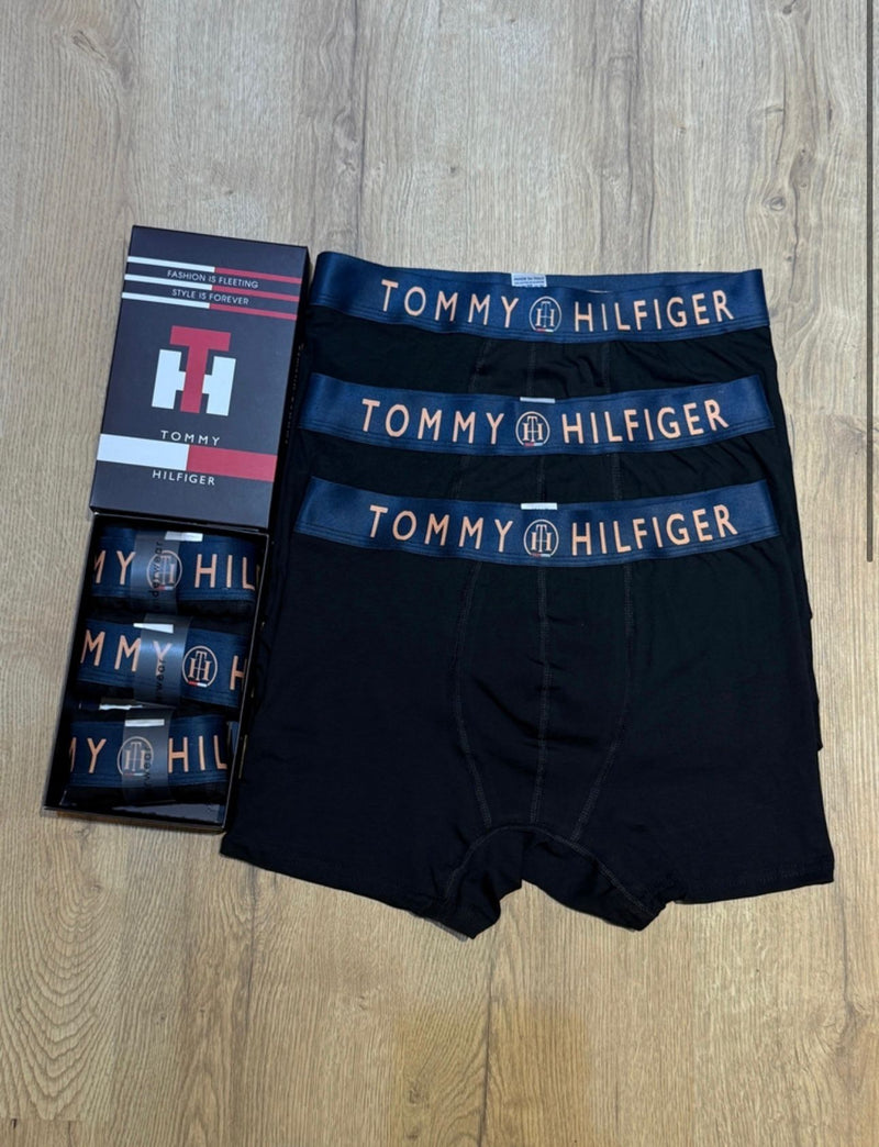 V.D Locaste 3'lü TOMMY HILFIGER Boxer
