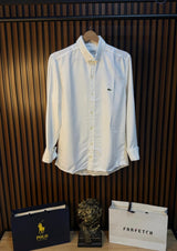 V.D Locaste Beyaz Gömlek – Lacoste Logolu