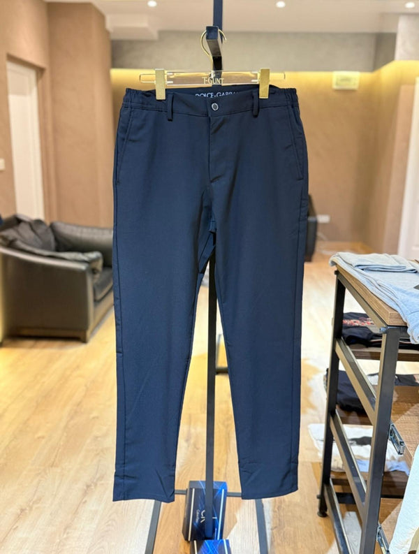 V.D Locaste - Dolce & Gabbana Lacivert Klasik Pantolon