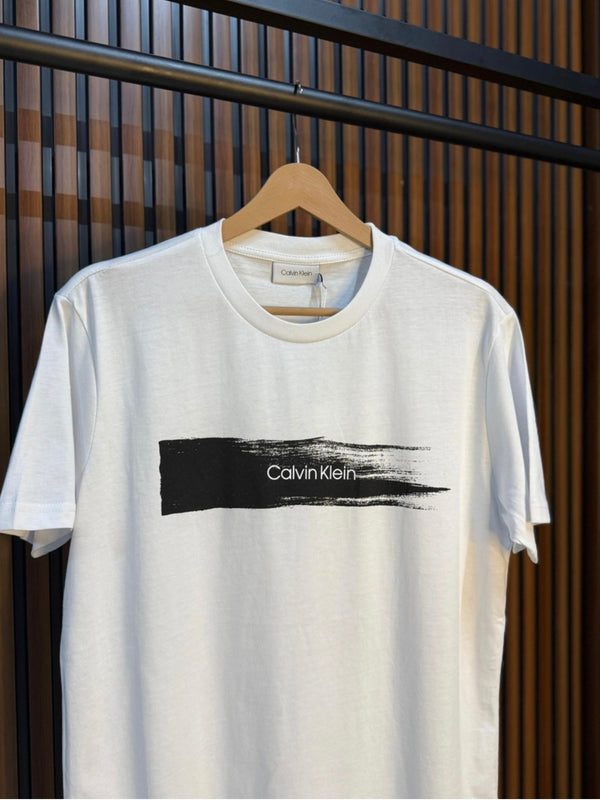 V.D Locaste Normal Yaka Tişört – Calvin Klein Logolu